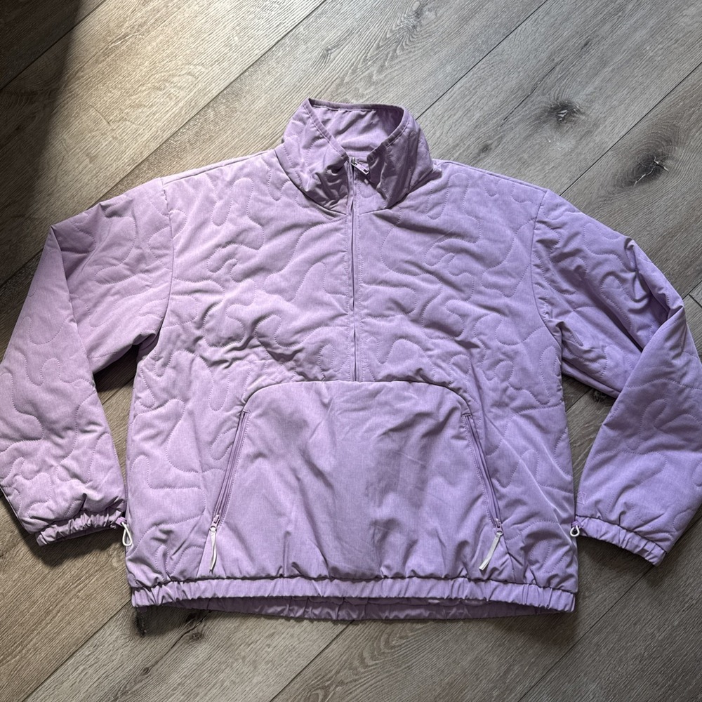Avalanche Jacket X Large 1/2 Zip Up Waterproof Insulation‎ Lavender Outdoor #922